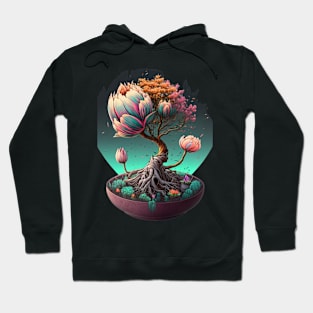 Surreal Tulip Bonsai Hoodie